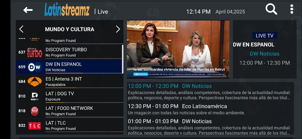 SMARTERS V4 side menu